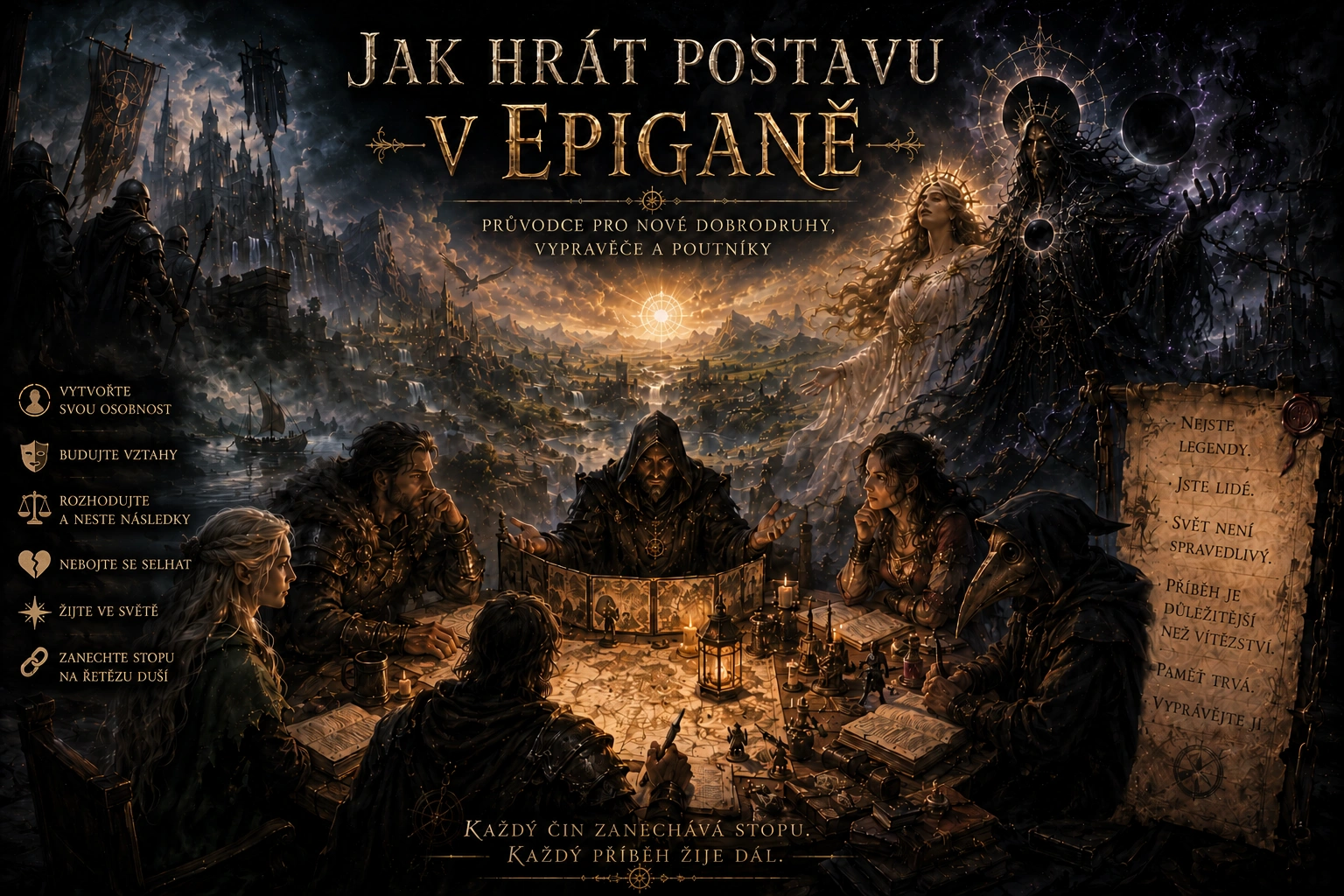 Dobrodruh putující světem Epigany